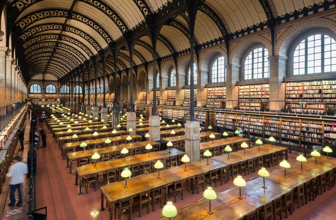 Bibliothèque-Sainte-Geneviève-vue – Lucien Gau